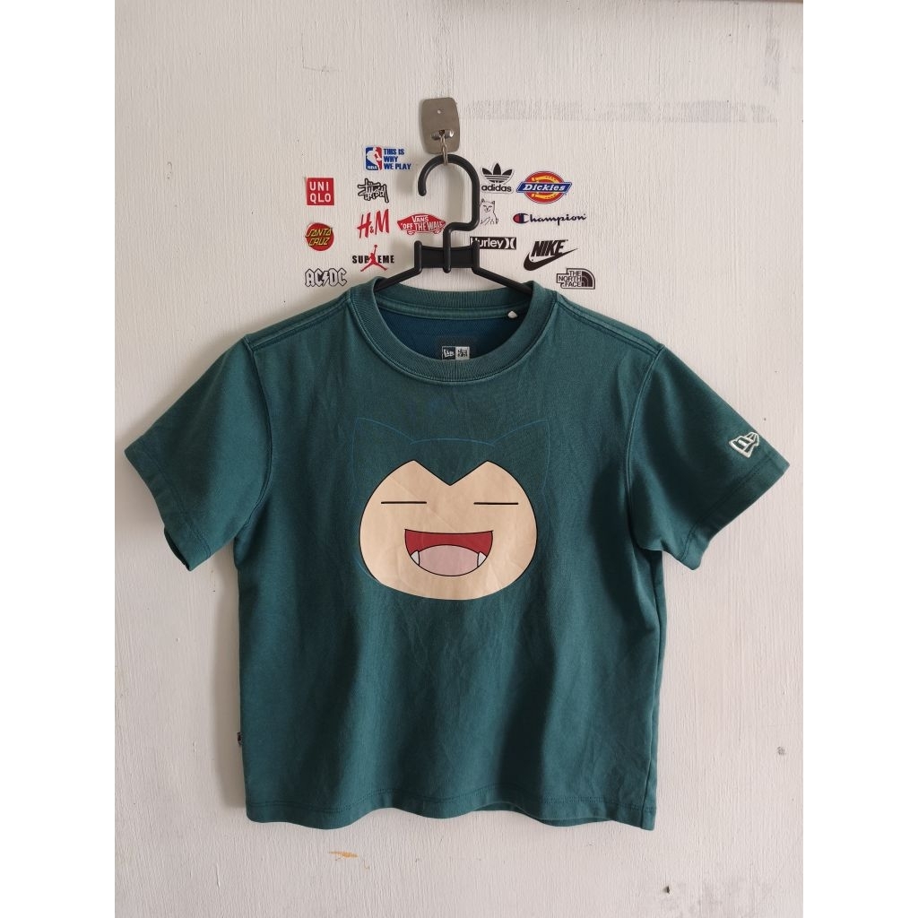Baju kaos anak new era colab pokemon