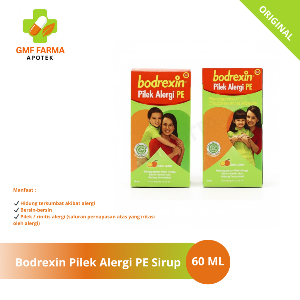 BODREXIN Pilek Alergi Sirup 56ml