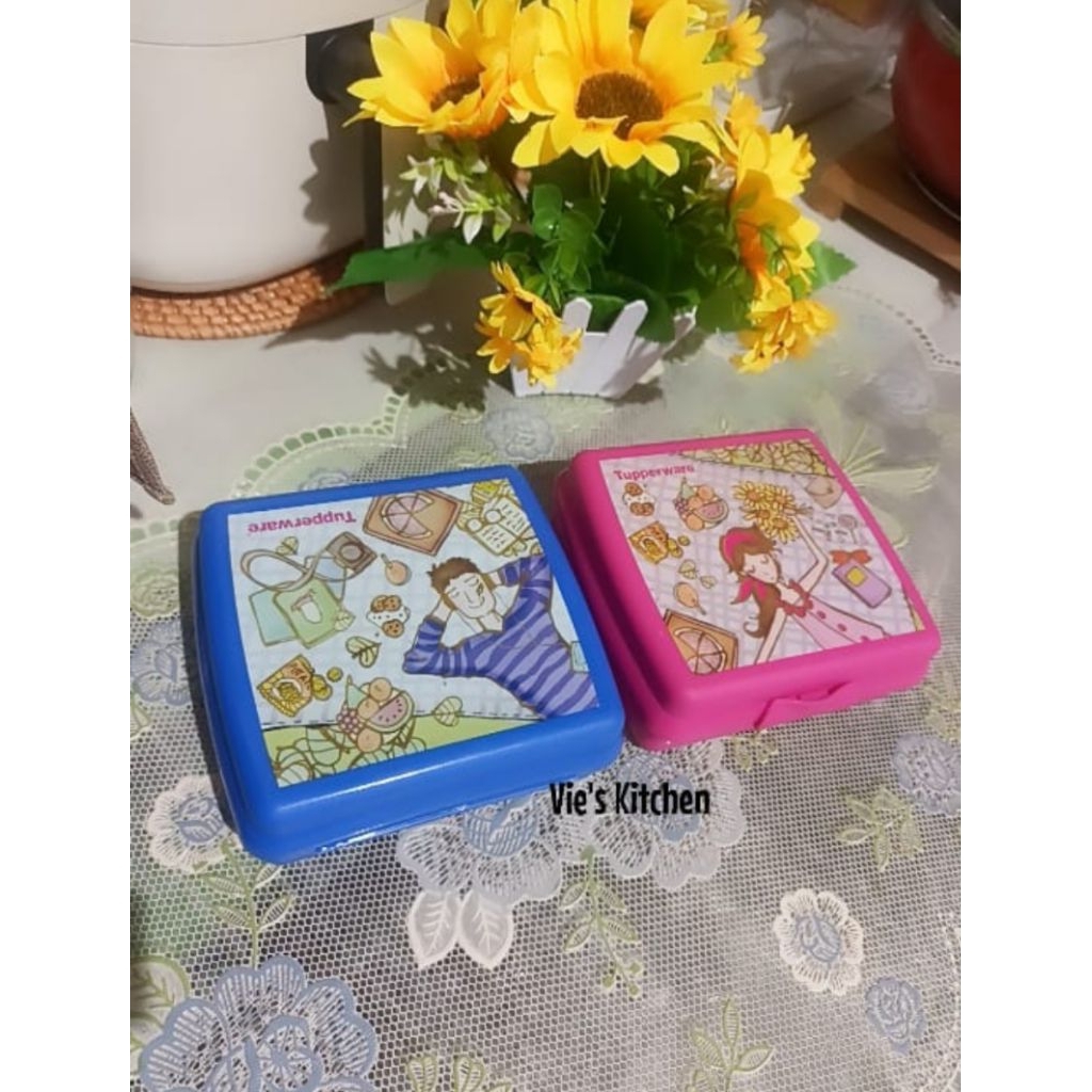 Tupperware sandwich keeper - Ori Second tempat bekal makan anak
