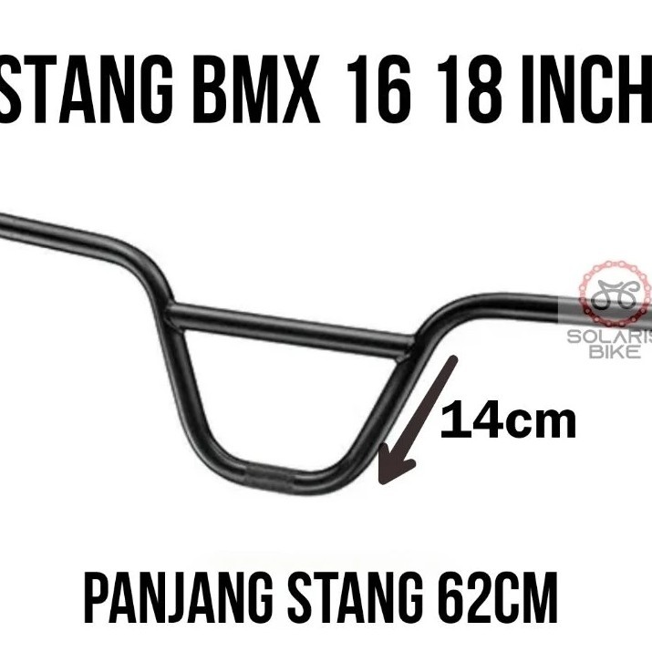 stang setir bmx universal setir sepeda BMX rajor