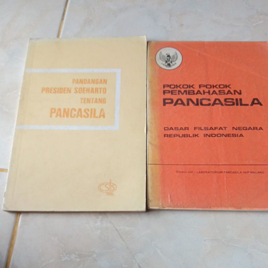 pandangan presiden Soeharto tentang Pancasila dan pokok-pokok pembahasan pancasila dasar filsafat ne