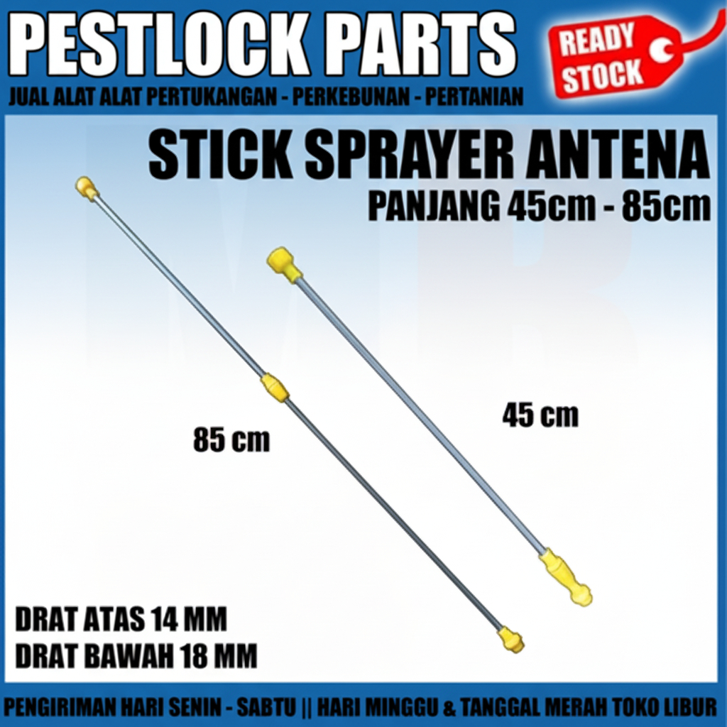 STIK SPRAYER ELEKTRIK / MANUAL KUNING / STICK ELECTRIC SPRAYER/ STIK SPAYER CBA