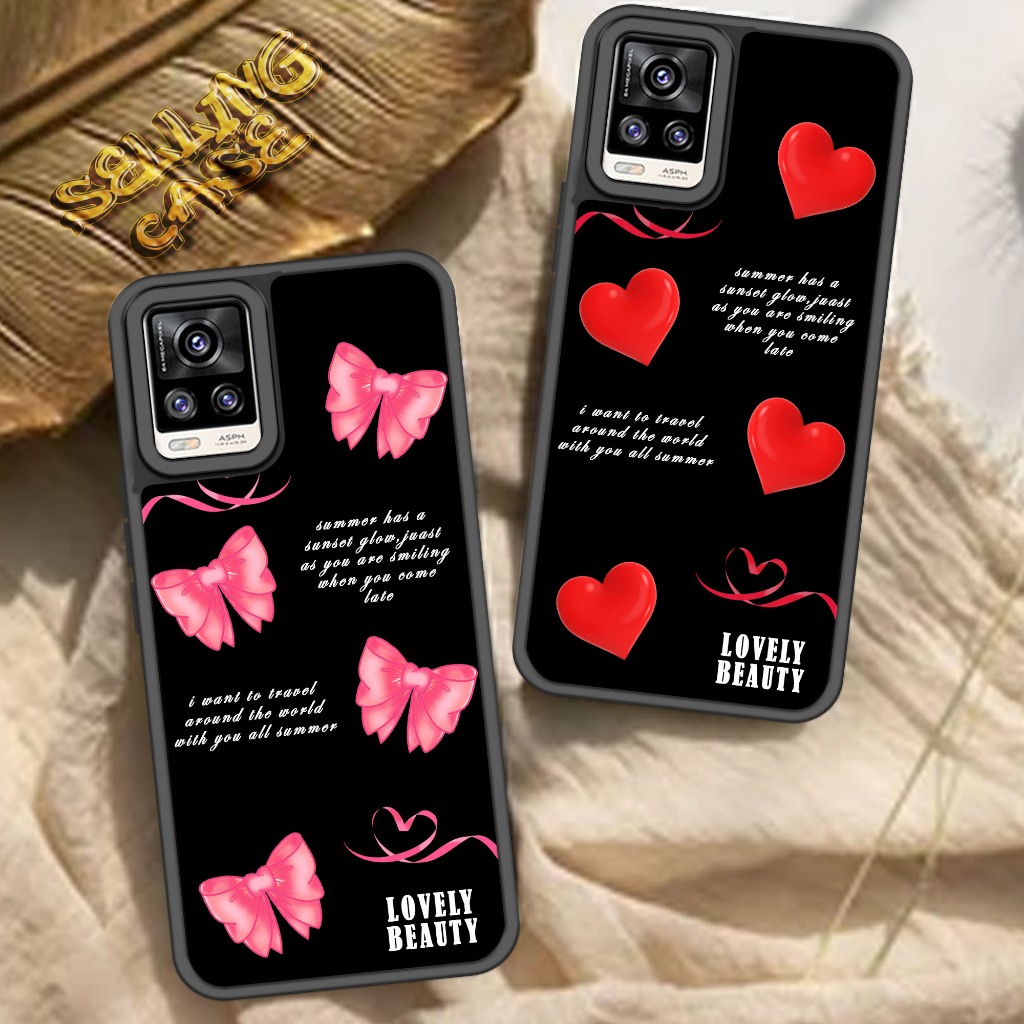 Case VIVO V20 Motif ( CUTE ) Cover Handphone Softcase Glossy Anti Jamur