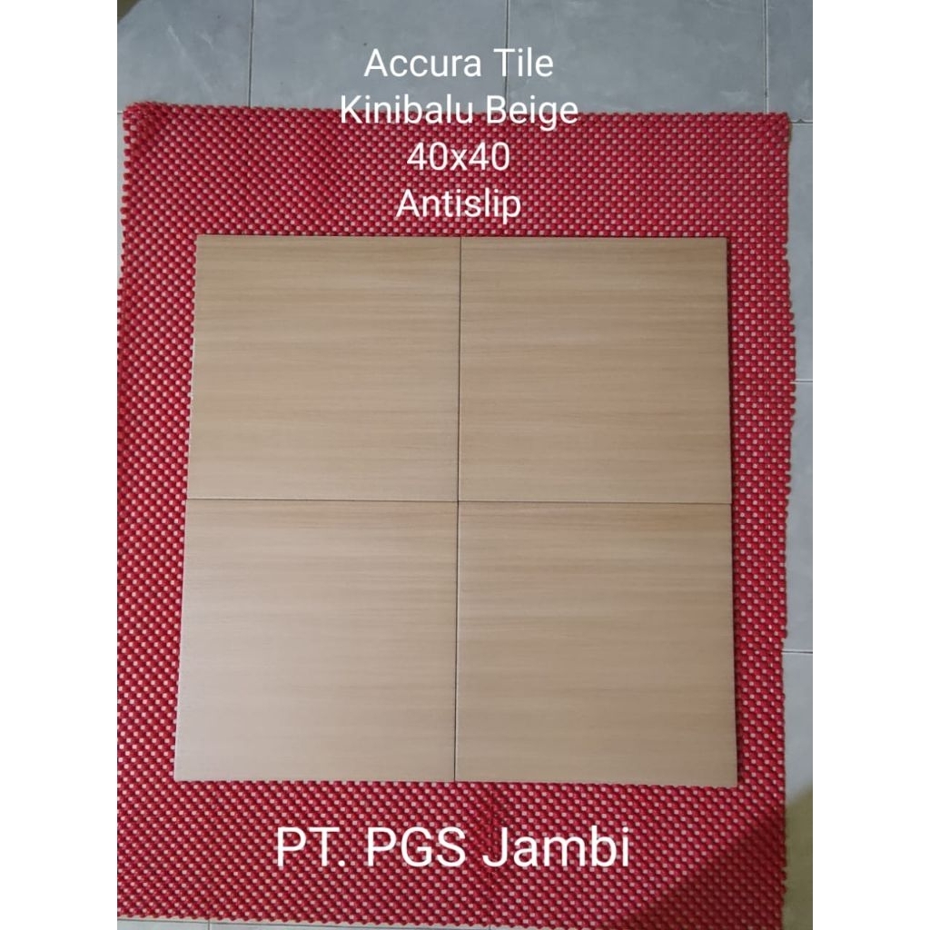 Keramik lantai ukuran 40x40, 1 dus isi 6 pcs