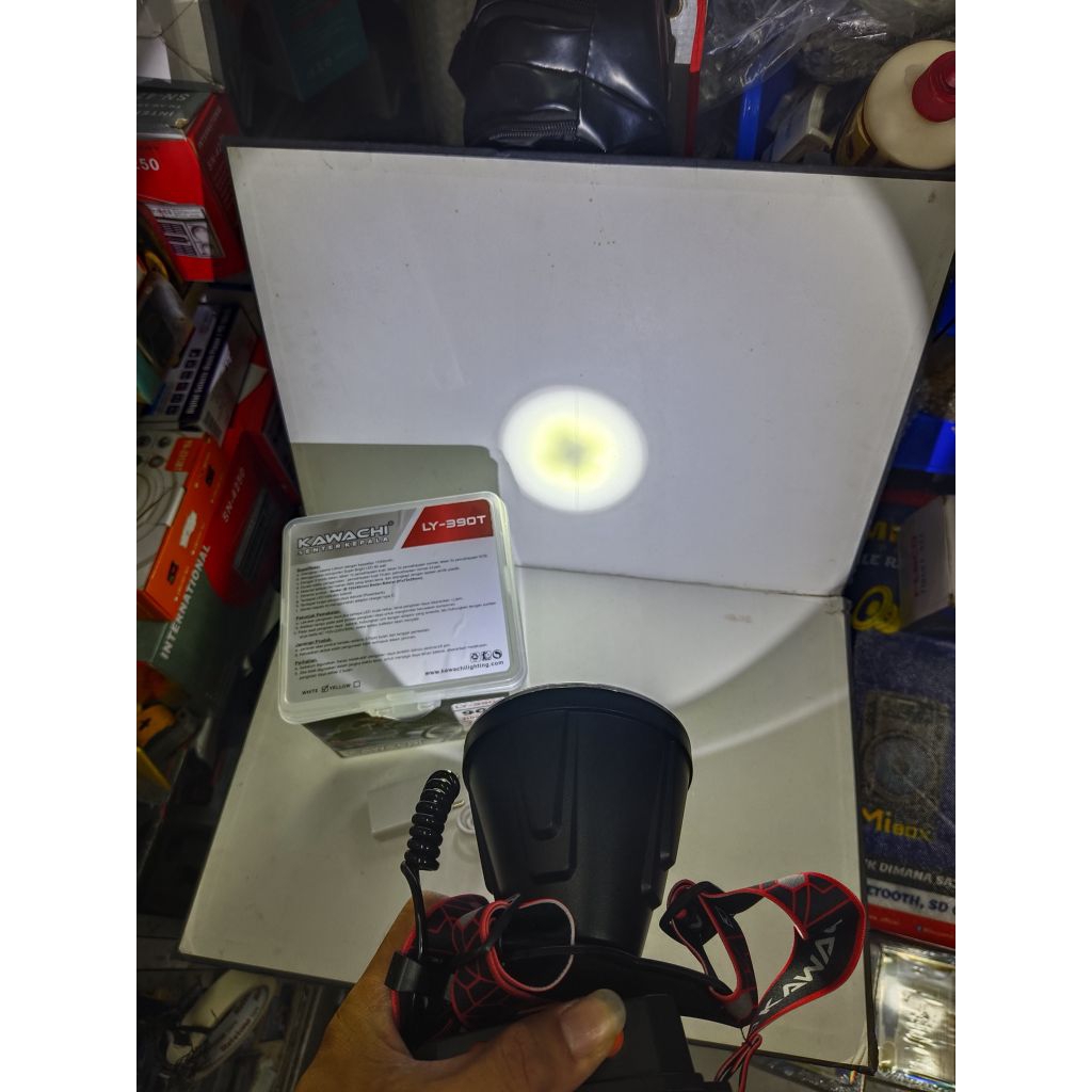 Senter Kepala Kawachi LY-390T 90Watt / Senter Kepala Jumbo Super Terang Tahan Lama