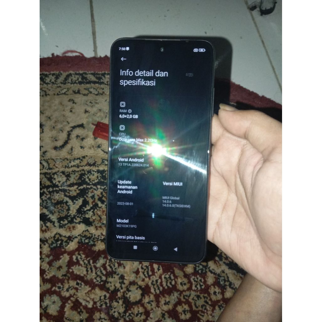 Poco m3pro 5G NFC 6+2/128gb second