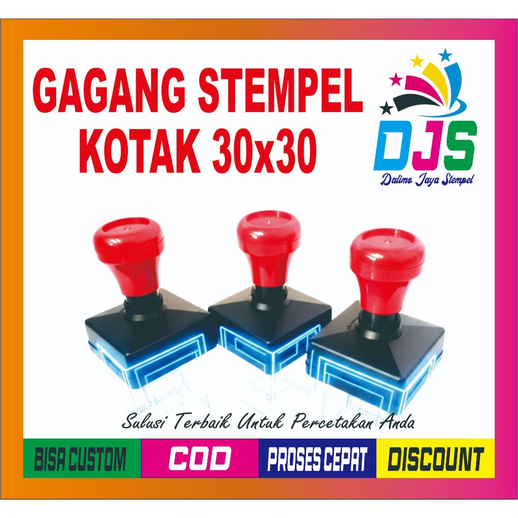 GAGANG STEMPEL KOTAK 3030