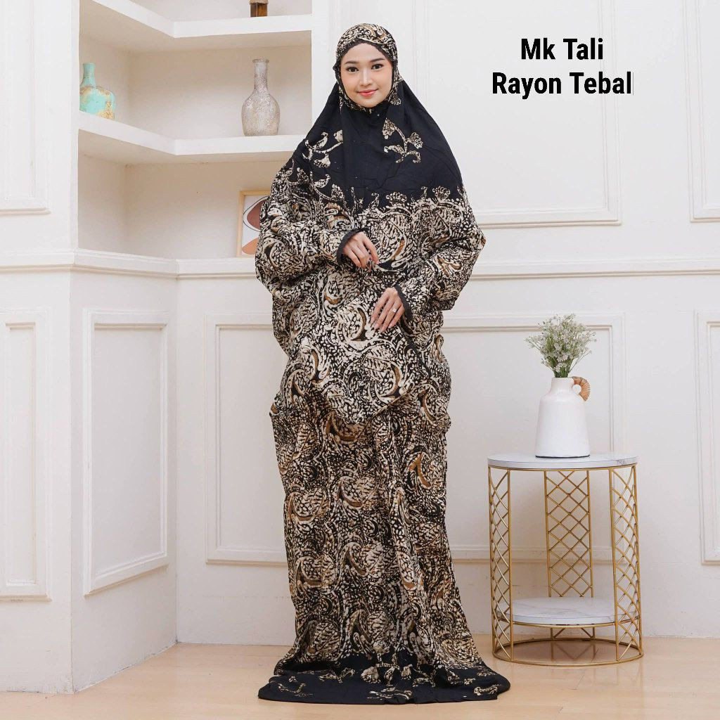 MUKENA TERUSAN RAYON JUMBO BATIK CAP PEKALONGAN