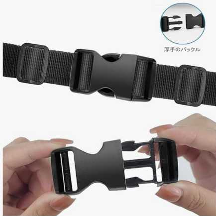 GESPER HELM/GESPER TAS BUCKLE/KUNCI SODOK GESPER TAS PLASTIK HITAM