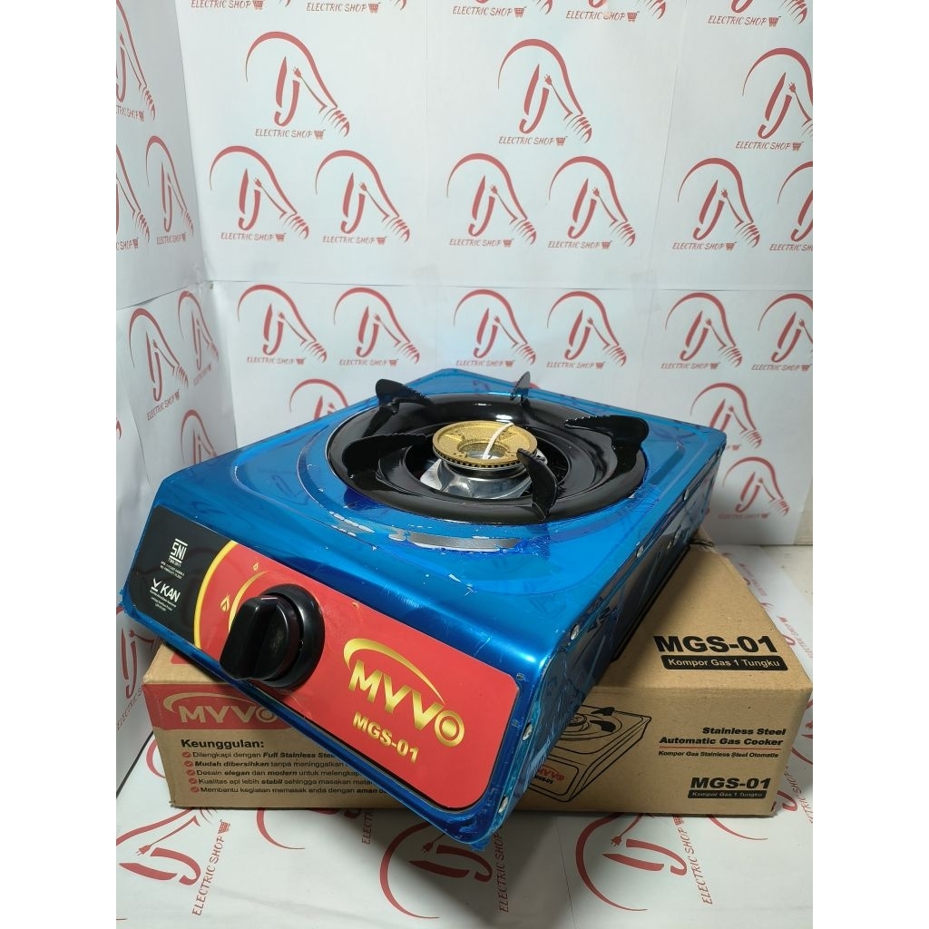 KOMPOR GAS 1 TUNGKU STAINLESS MGS-01 MYVO