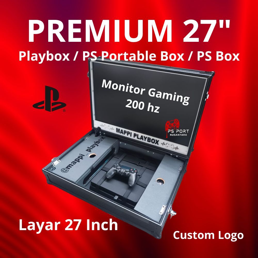 27 inchi PREMIUM Playbox / PS Portable Box / PS Box PS3 PS4 PS5