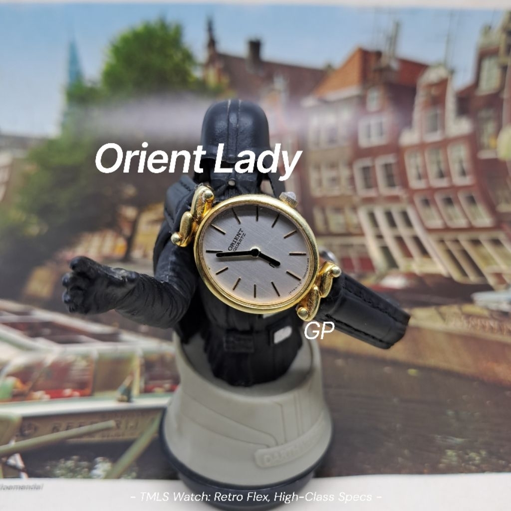 Jam Tangan Orient Lady Gold Plated Japan Vintage Original