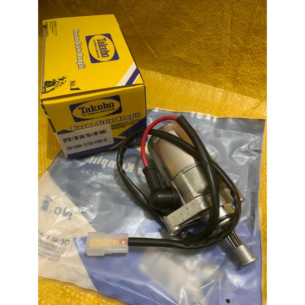 DINAMO STATER ASSY (TAKEHO) JUPITER Z NEW/VEGA R NEW (ADA KABEL) 3SO-H1800-12 / 3SO-H1800-02