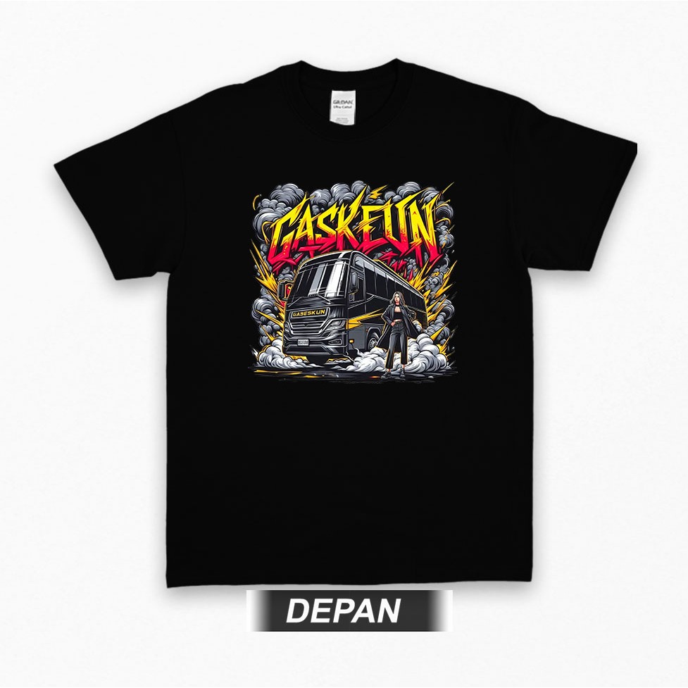 KAOS ANAK GASKEUN BUS KAOS BUS MANIA ANAK PRIA WANITA