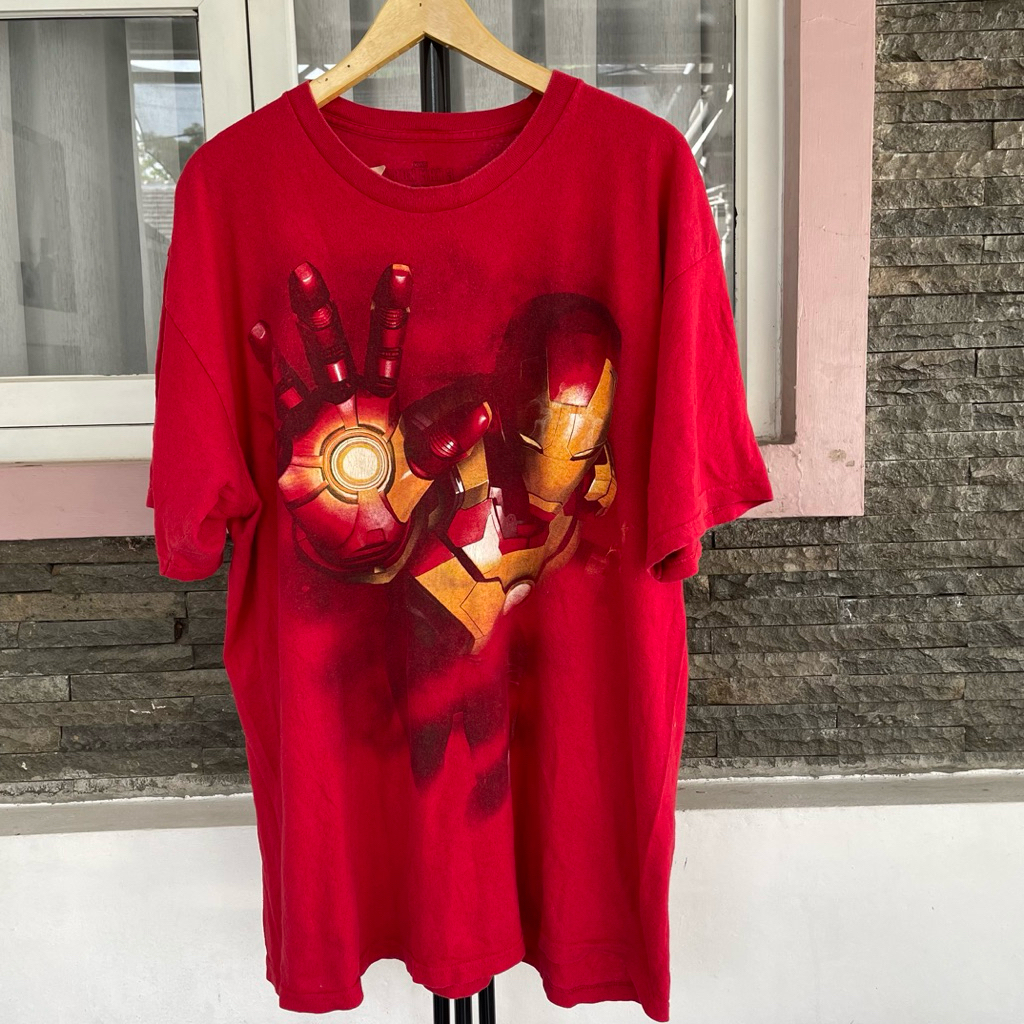 Kaos Iron Man Marvel ori big size second
