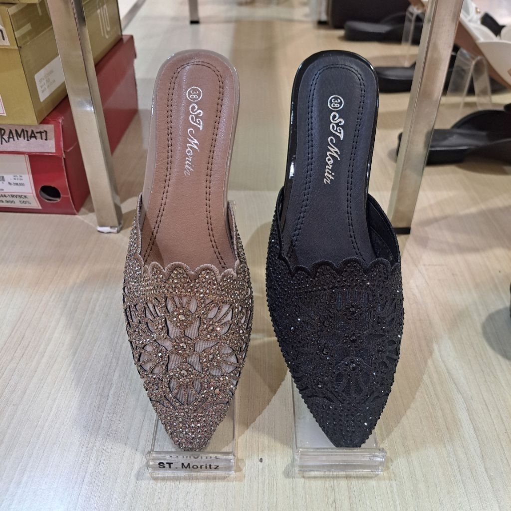 SEPATU PESTA WANITA ST.MORITZ 100% ORIGINAL