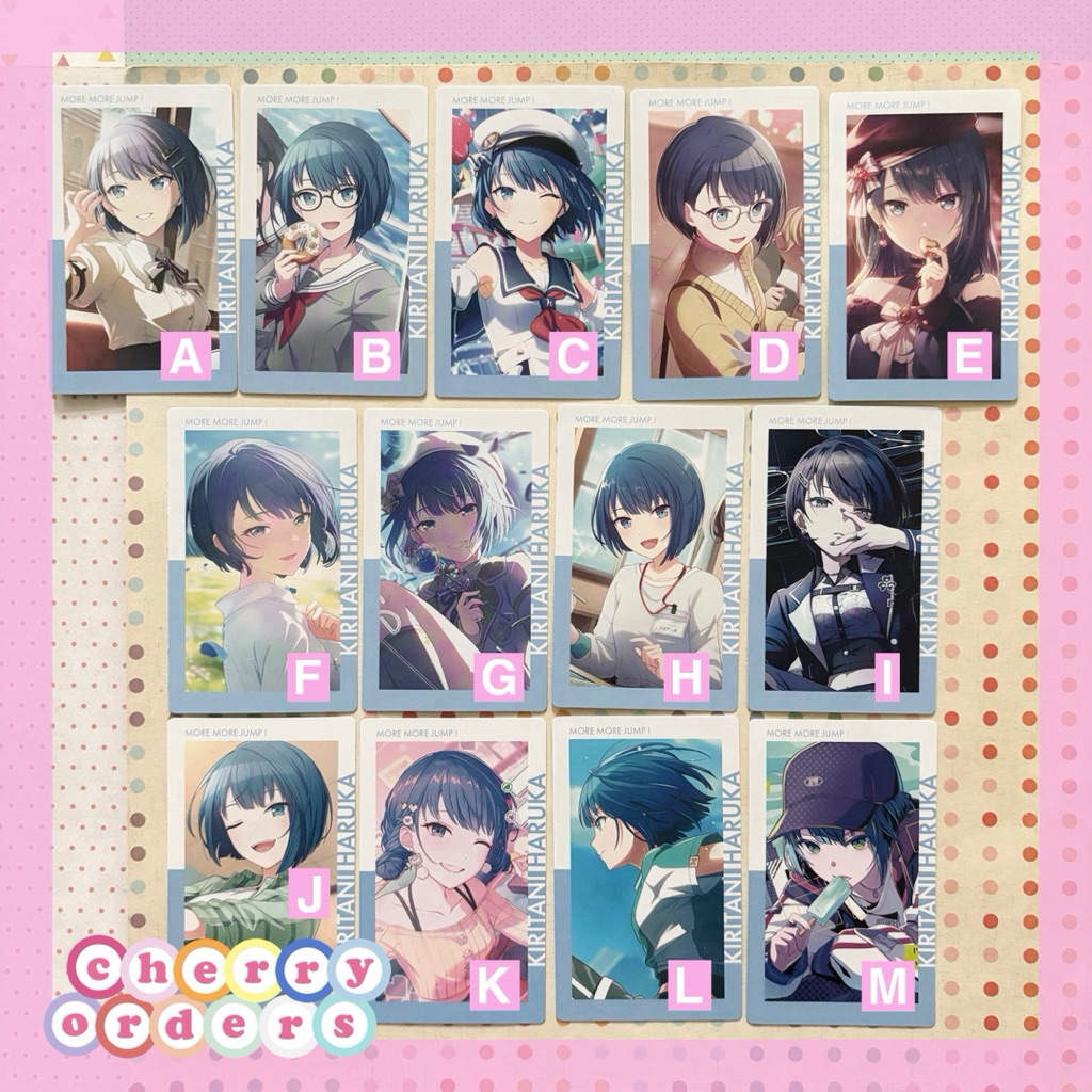 Project SEKAI ePick Card MORE MORE JUMP Haruka