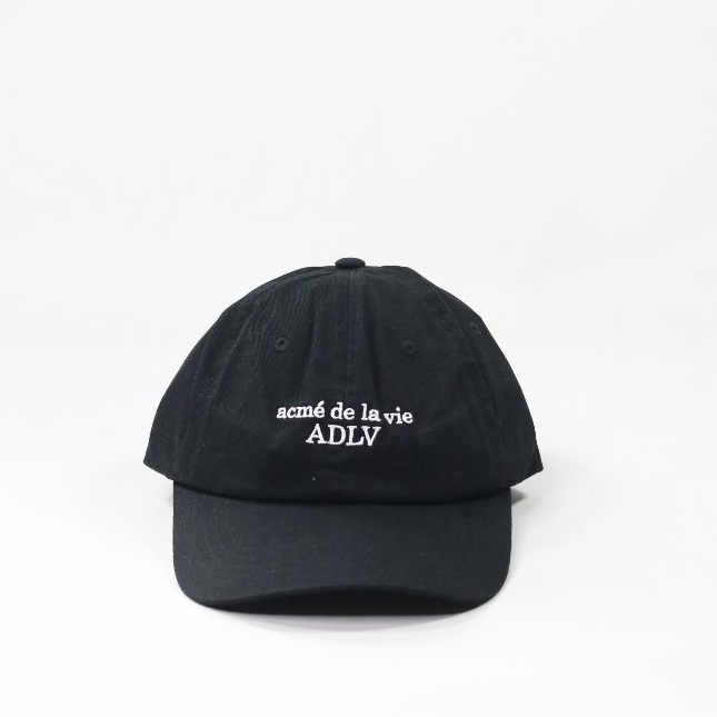 ADLV BASIC SMALL LOGO BLACK CAP