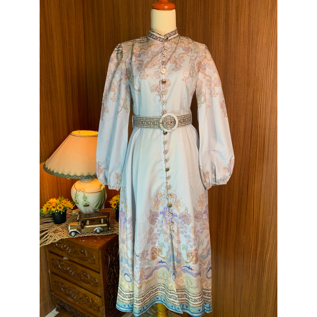 Dress Wanita Bunga Mewah Premium | Gaun Pesta | Dress Pesta | Dress Hijab | Gamis Wanita