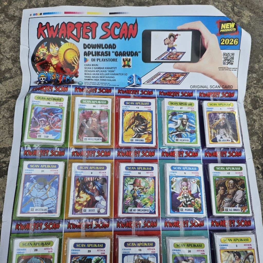 mainan kartu kwartet scan / kuartet / mainan jadul 90 an