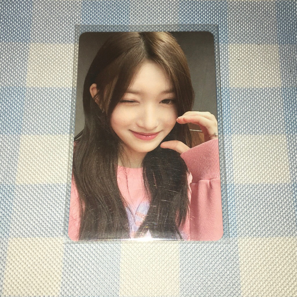 [READY STOCK] OFFICIAL IVE LEESEO PHOTOCARD POB IVE MINE APPMUS