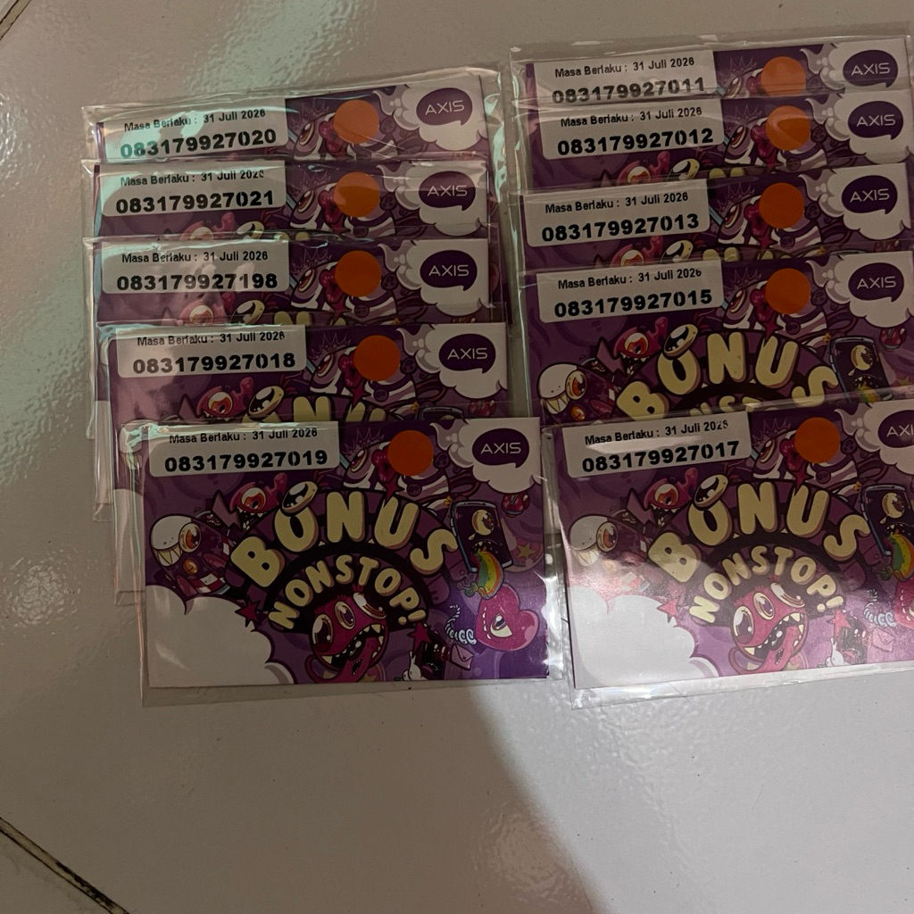 KARTU PERDANA AXIS  - KARTU PERDANA AXIS INTERNET 3GB