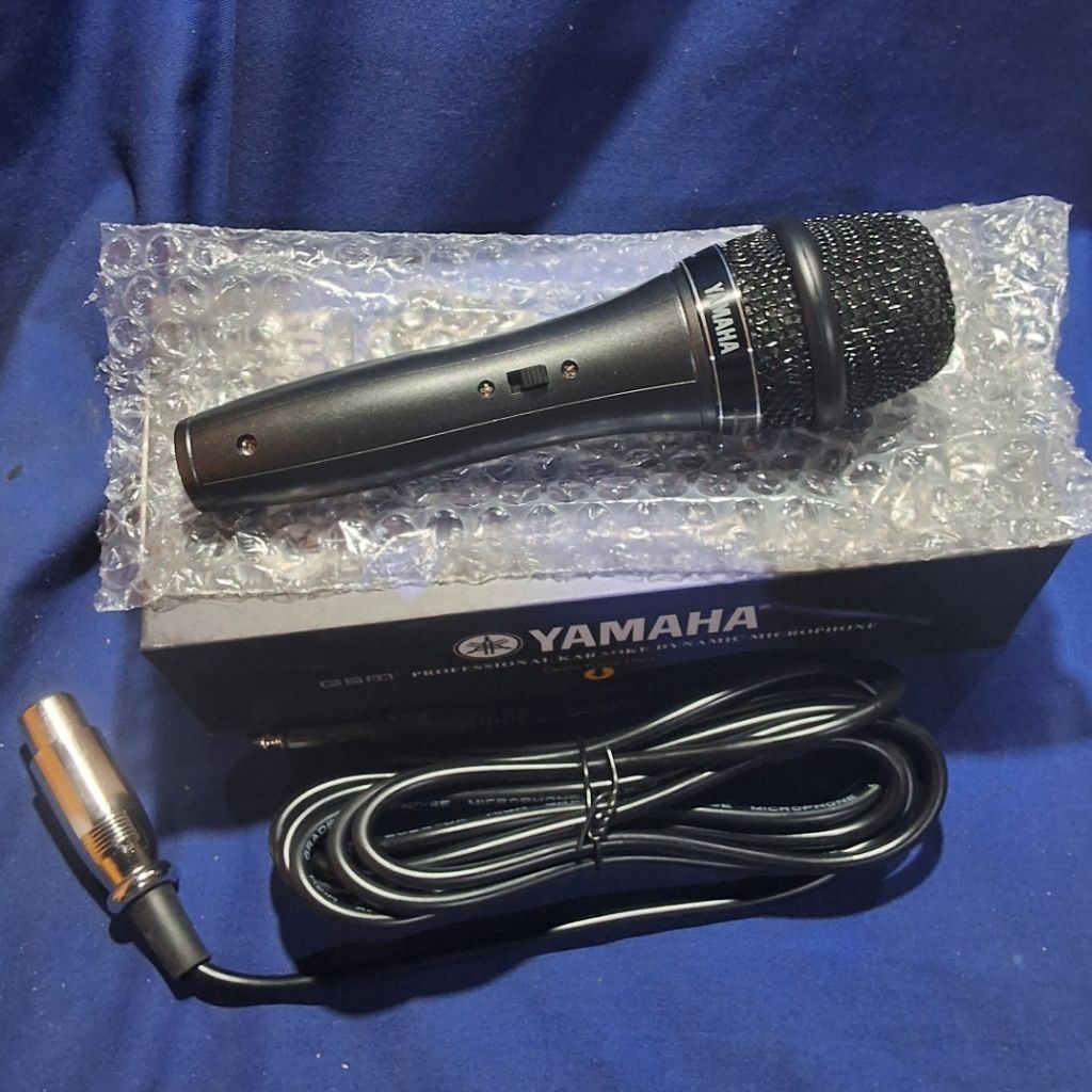 Mic Kabel YM 998 Yamaha microphone original suara jernih panjang profesional karaoke nyanyi meeting 