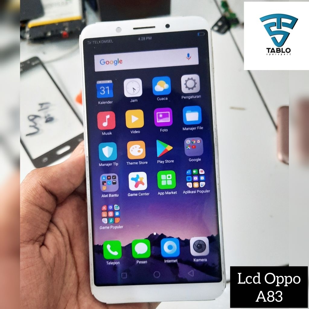 Lcd Oppo A83 original copotan hp garansi normal
