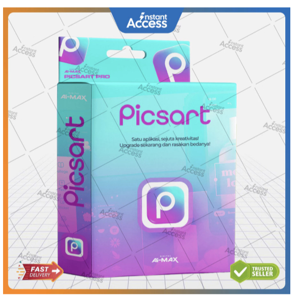 [READY] Picsart JYY STORE Full Fitur 1 Bulan– Background Remover & AI Tools