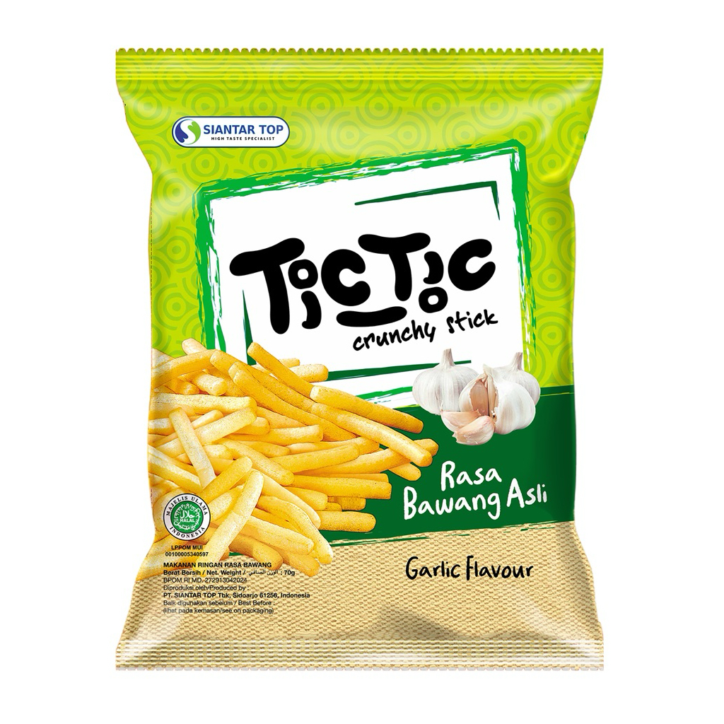 tictic rasa bawang asli