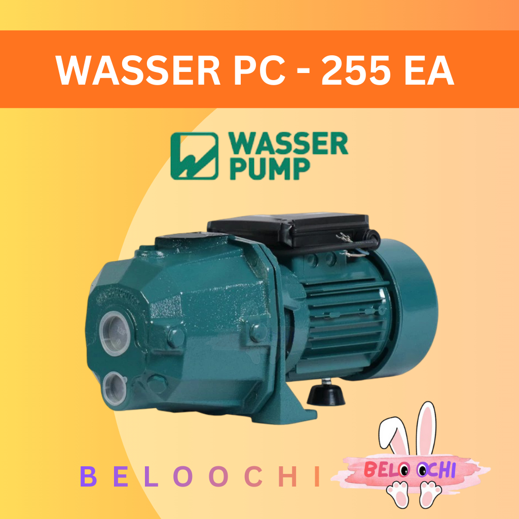 Mesin Pompa Air Jet Pump Wasser PC 255 EA - Otomatis / Tabung / Tanpa Tabung