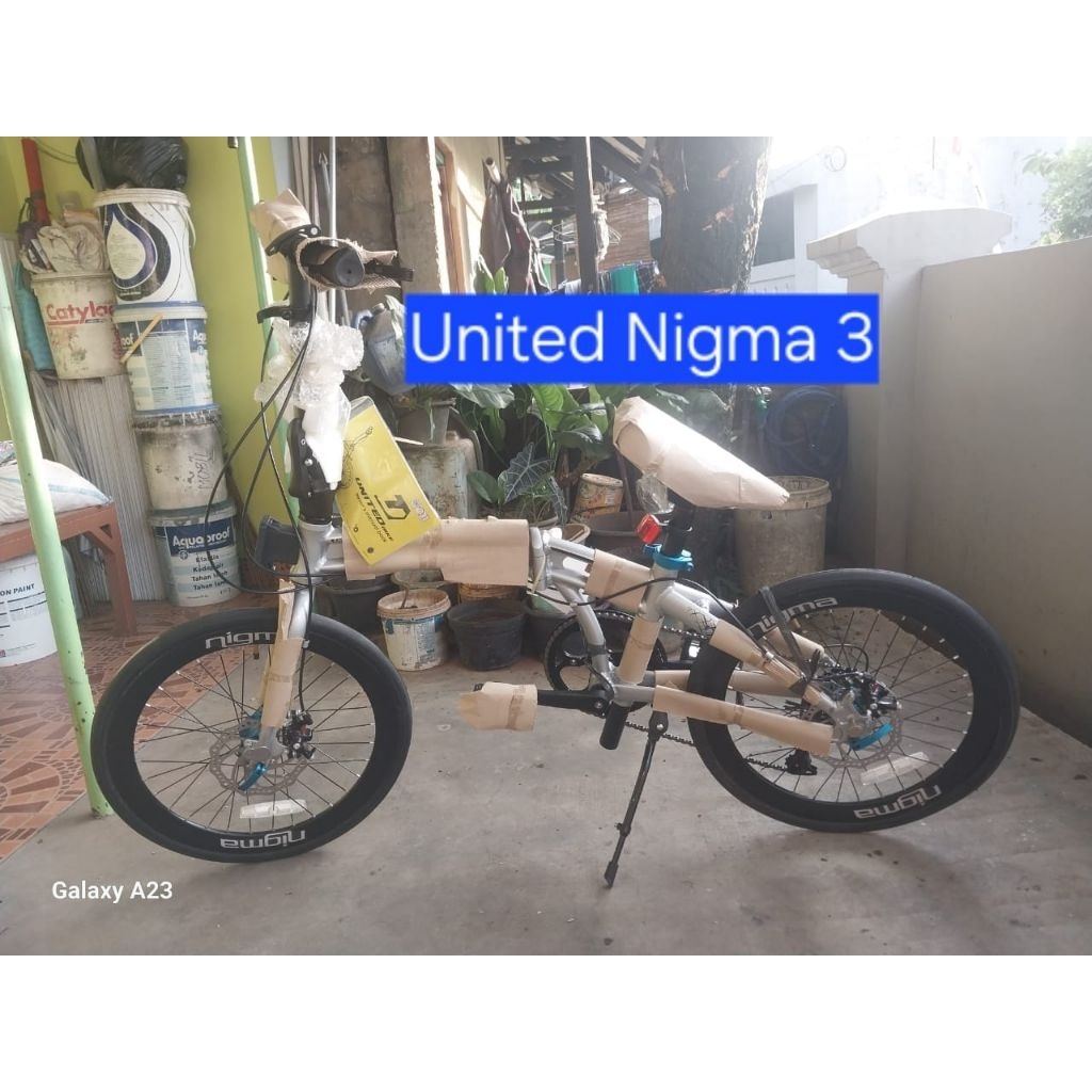 Sepeda Lipat Dewasa United Nigma III Folding Bike