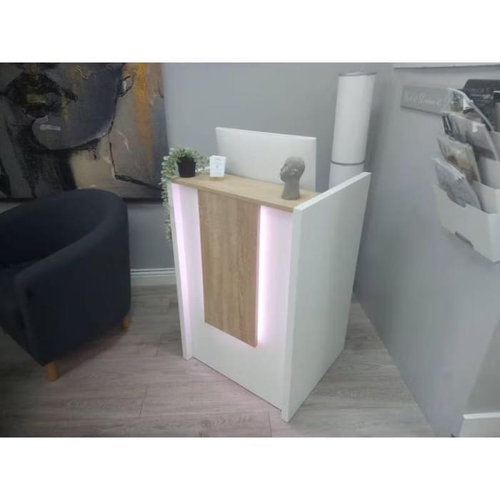 Meja Kasir Single Lampu|Meja Kasir Mini|Meja Kasir Bazar