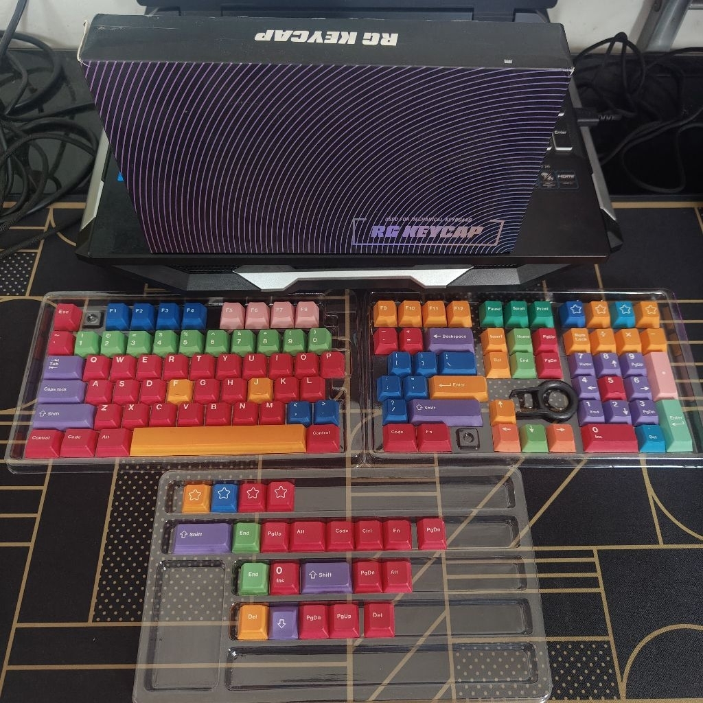 GMK Handarbeit Clone keycaps, 129 Keys keycaps Cherry Profile Personalized GMK Keycaps For Mechanica