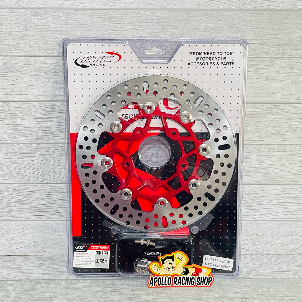 PIRINGAN DISC KTC 260MM VARIO 150 NEW ( LUBANG 5 )