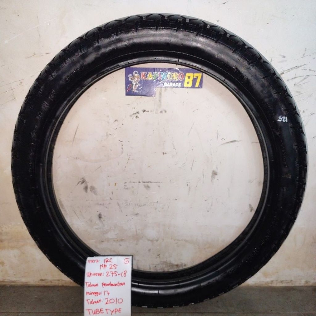 ban bekas IRC NF25,,,, TUBETYPE