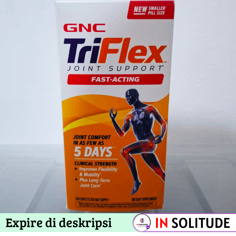 GNC Triflex Fast-Acting Glucosamine Chondroitin 240 Caplets MSM Super Strength
