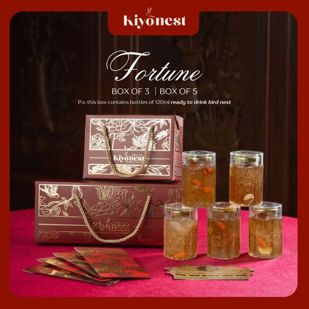 FORTUNE BOX - KIYONEST BIRD NEST HAMPERS CNY IMLEK 2026