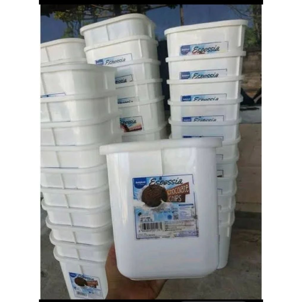 Ember 8liter Kotak Tanpa Tutup Second