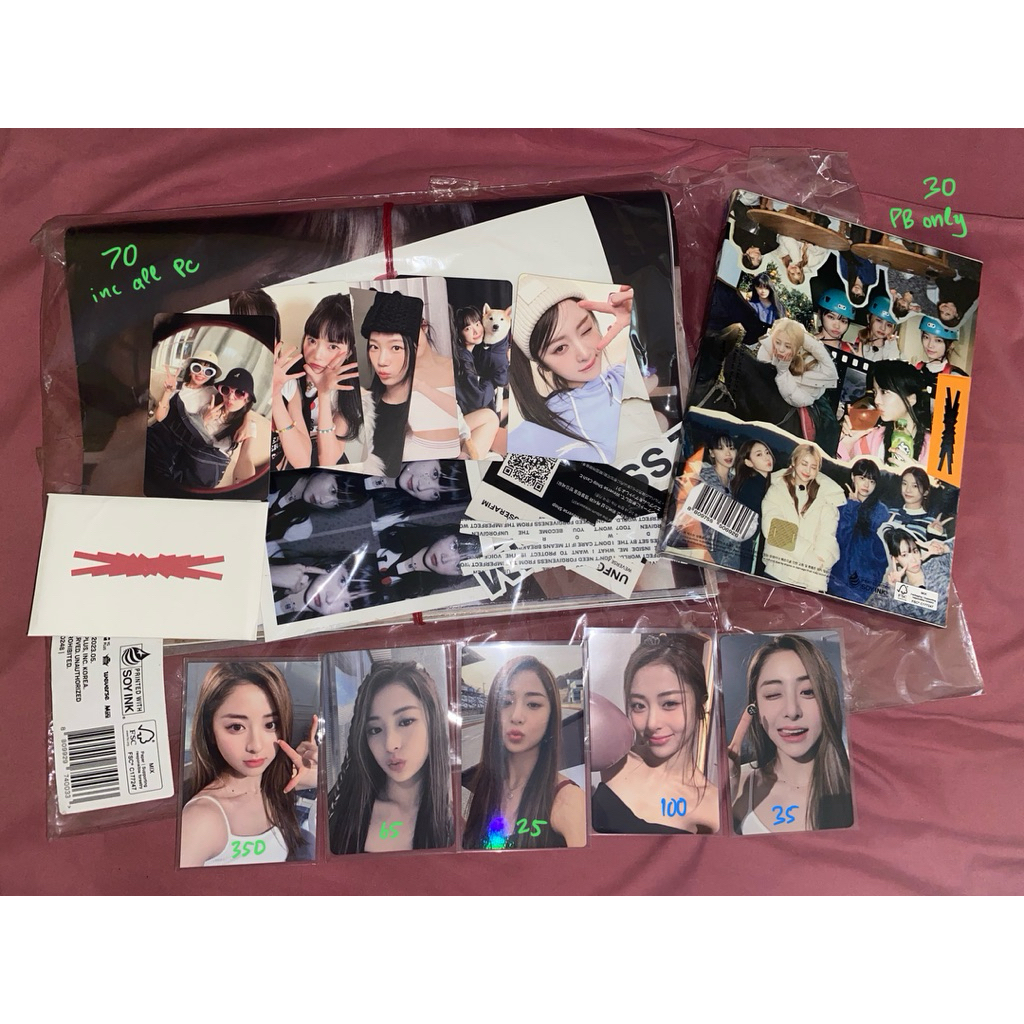 Photocard yunjin le sserafim