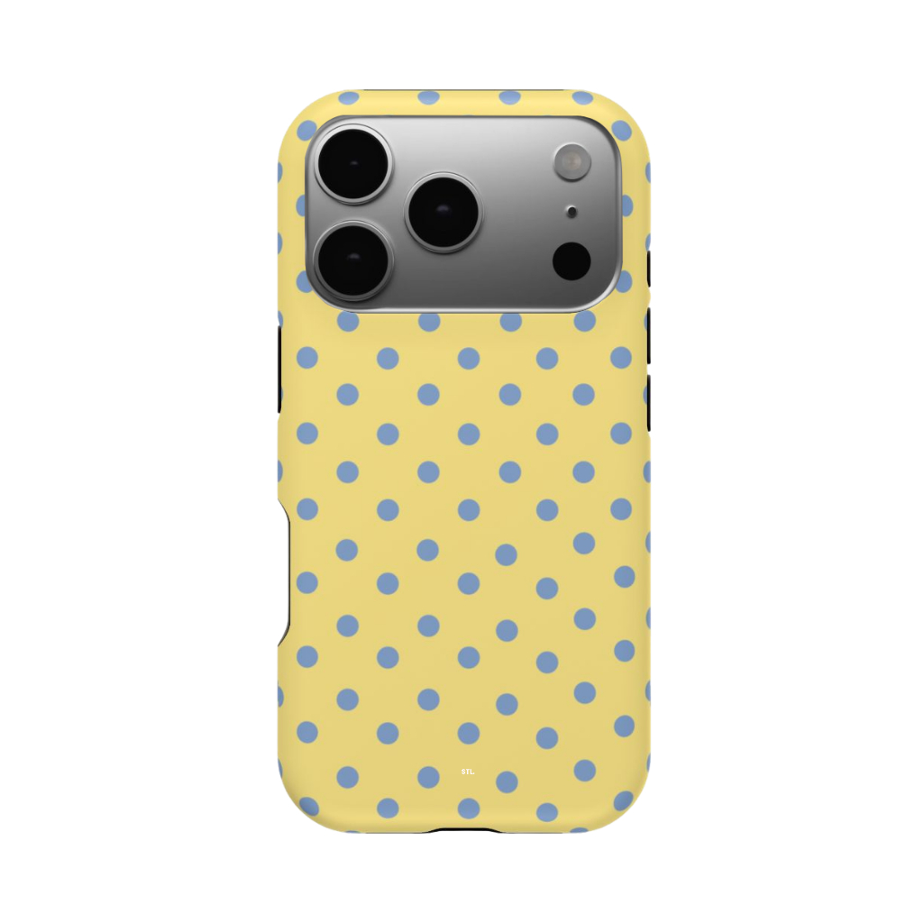 Snow White Polka.Dot Double Armour Case | Shekathelabel