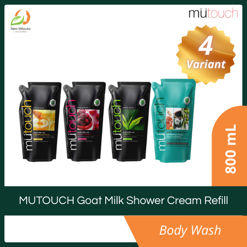 MUTOUCH Goat Milk Shower Cream Refill 800 mL