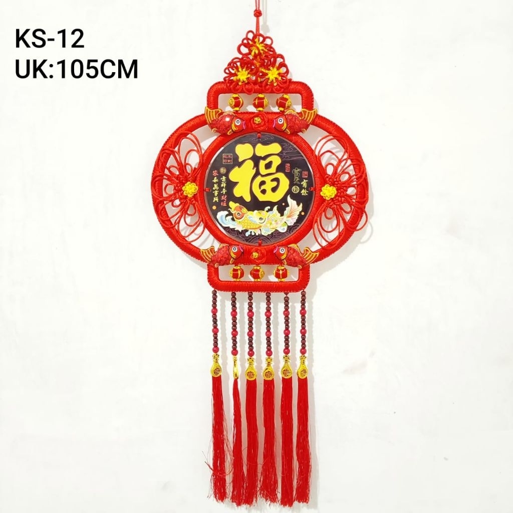 Hiasan gantungan dinding imlek | dekorasi hiasan dinding imlek terbaru