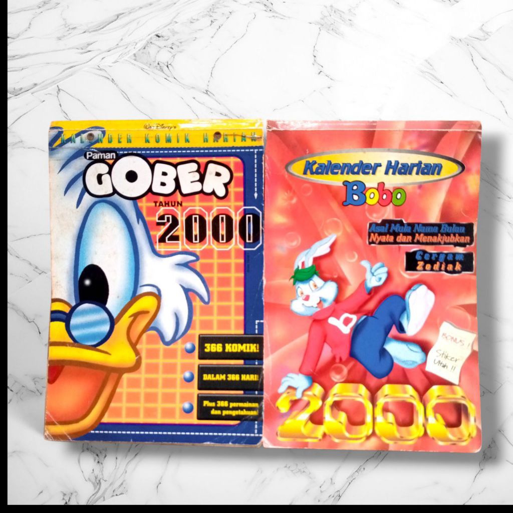 Kalender harian bobo tahun 2000