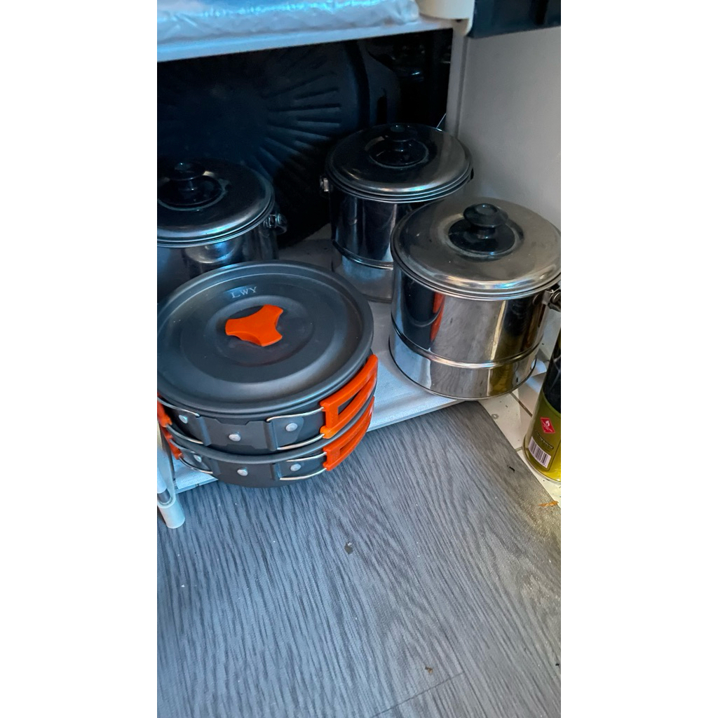 nesting langseng kondisi baru nesting camping / tracking