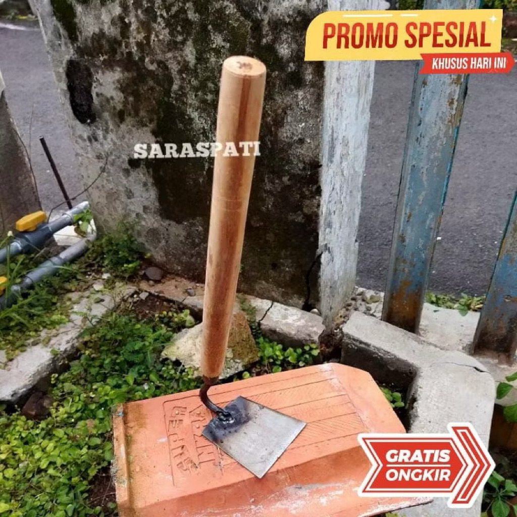 Cangkul Mini - alat berkebun cangkul rumput cangkul tanah mini panjang 35cm