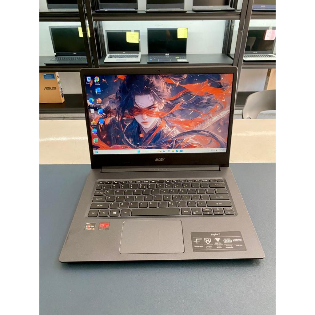 Laptop acer RYZEN 3 anti LELET SSD+ RAM 8 GB | NORMAL BAIK
