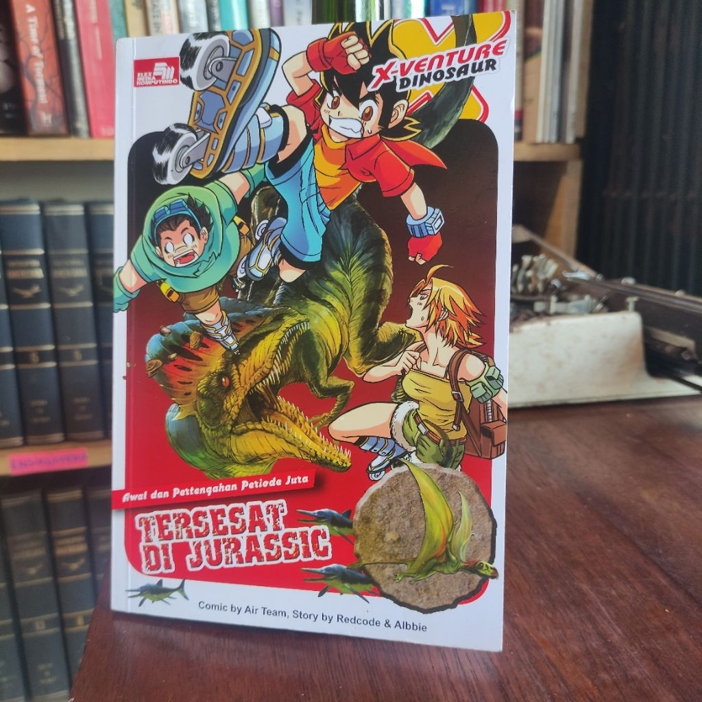 Komik X Venture Dinosaurus Awal dan Periode Juta Tersesat di Jurang Comic By Air Team, Story By Redc