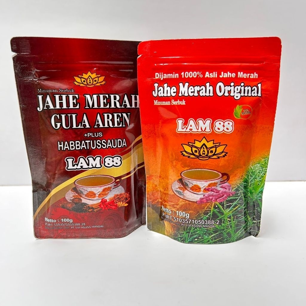 Jahe merah Instan, minuman bubuk Jahe angetkan Badan