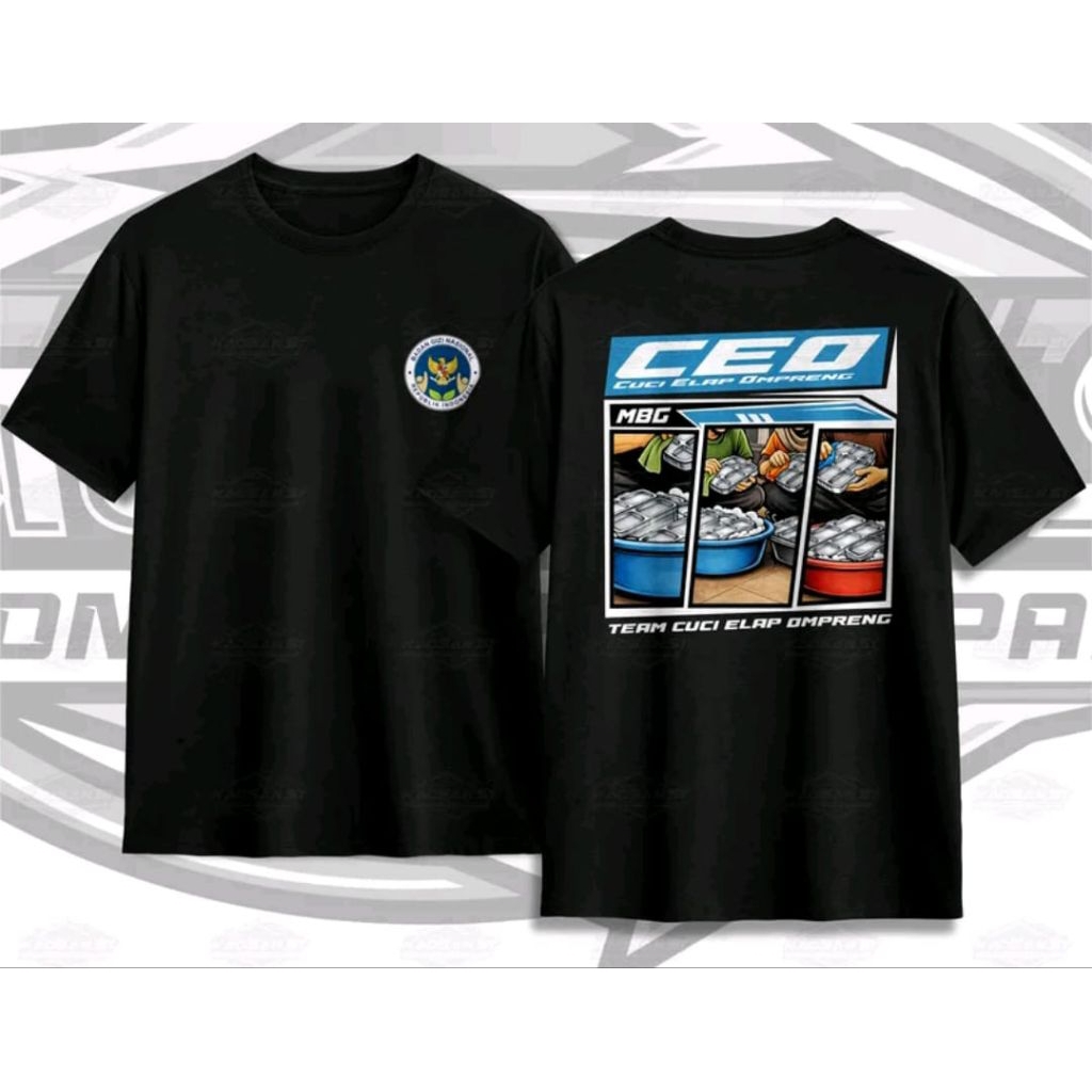 kaos T-shirt CEO sppg mbg